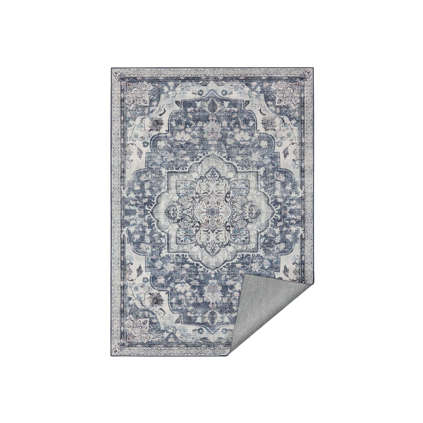 Vintage vaip 200 x 290 cm, libisemiskindel, tuvipruunhall