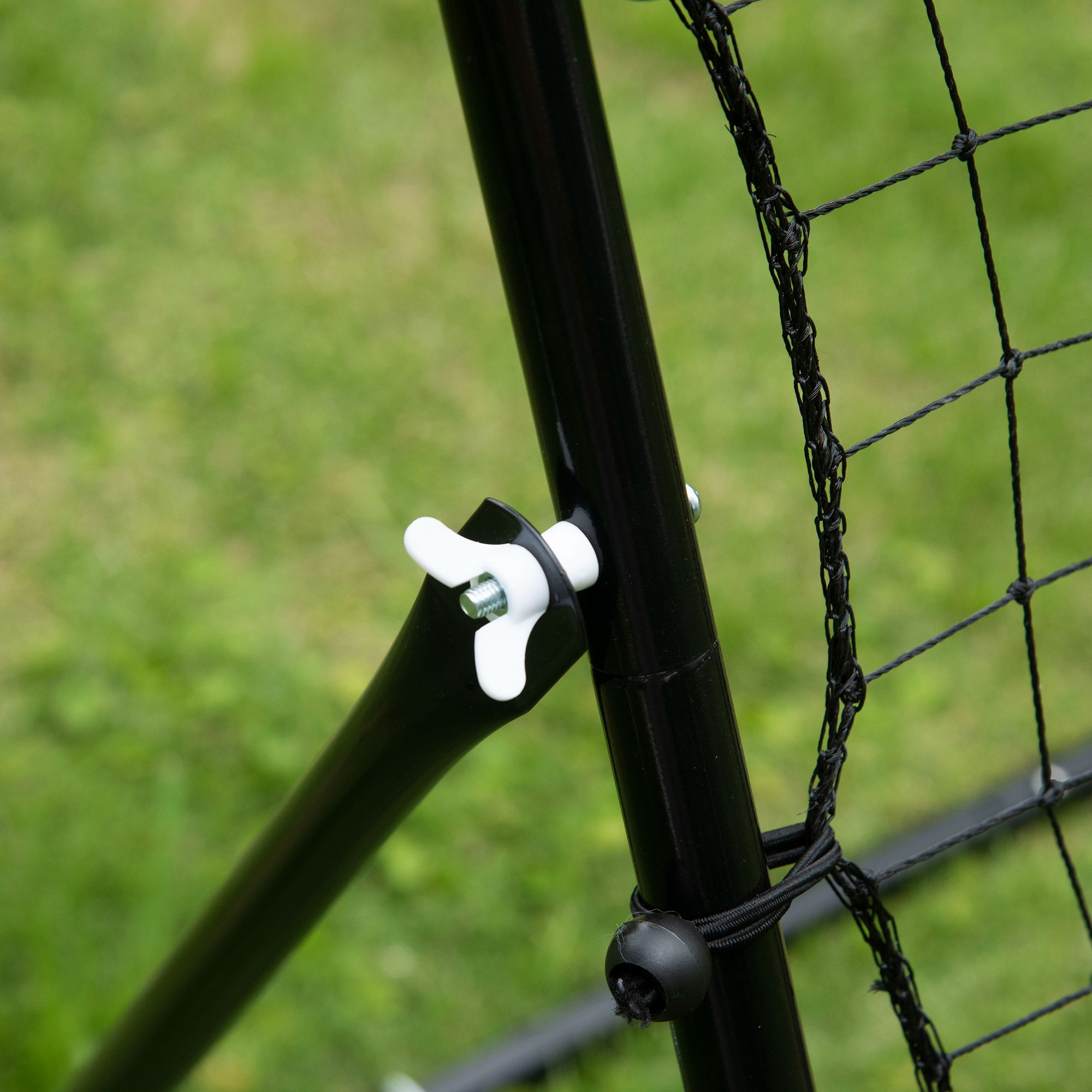 Futbolo rebounderis, 84 x 84 cm, juodas - Image 7