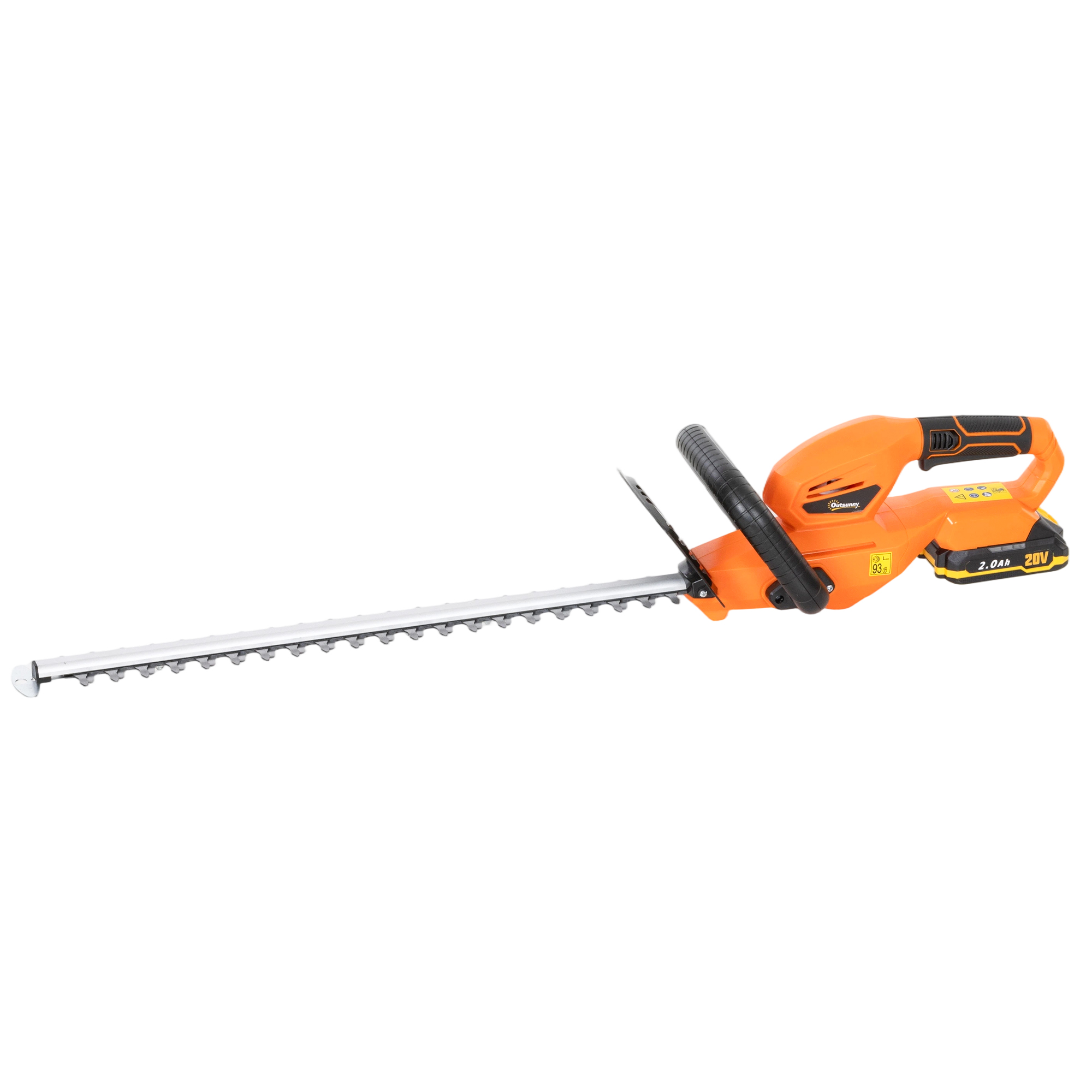 Akuga hekilõikur, 100 W, 51 cm, oranž