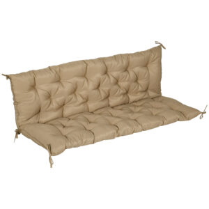 3-kohaline pingiiste 150 x 98 x 8 cm, sidemetega, khaki