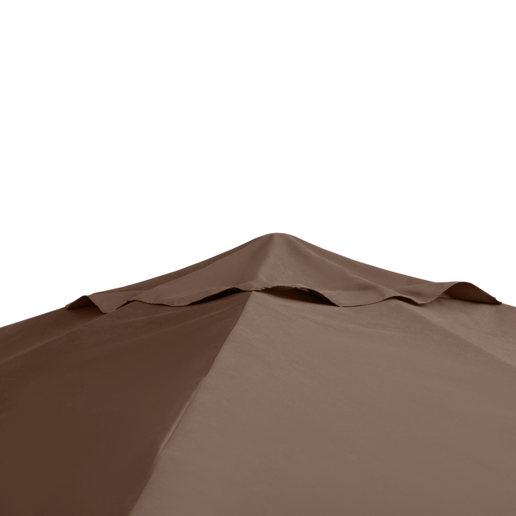 Paviljongin vaihtokatos, polyesteri, 298 x 295 cm, kahvinruskea - Image 8