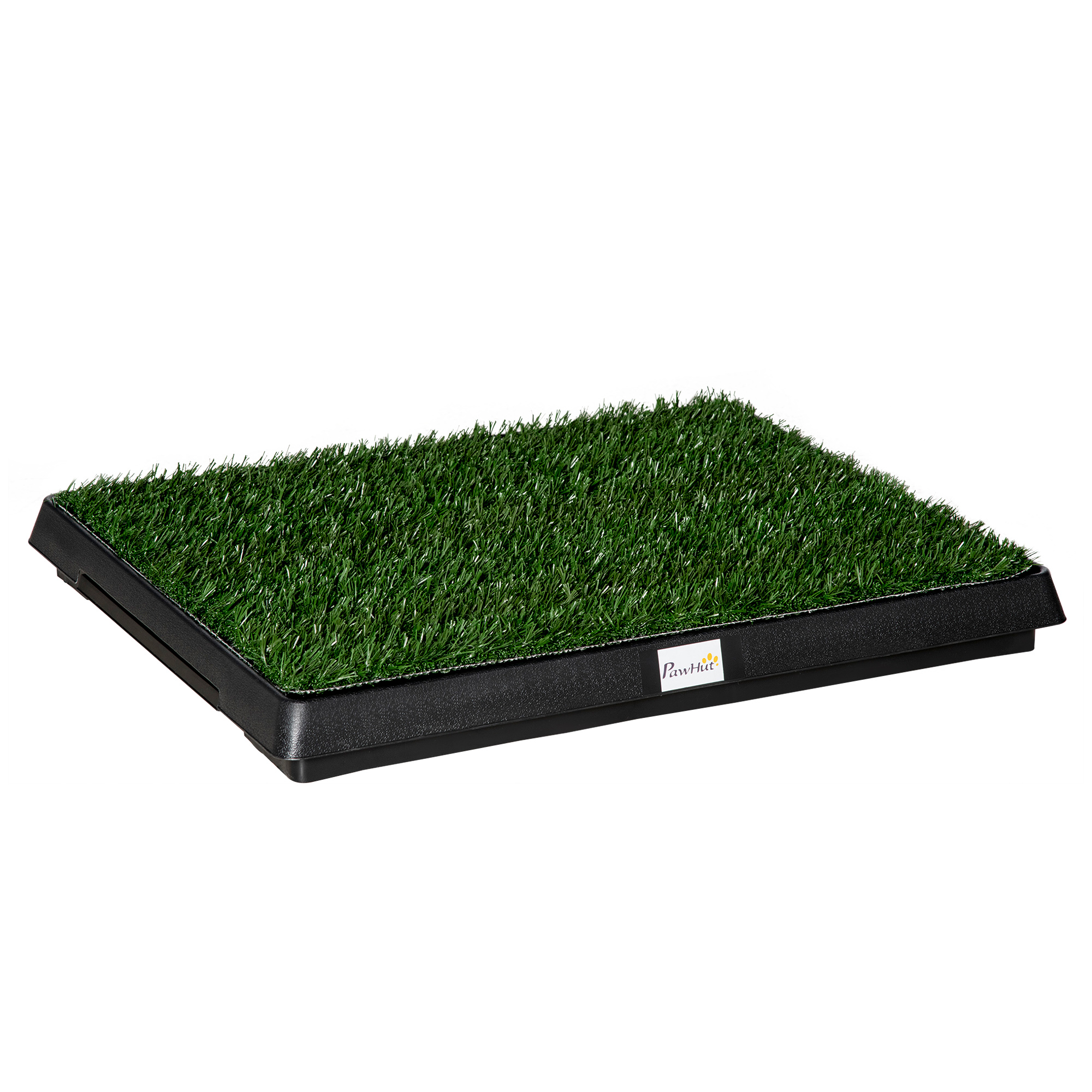 Koera tualett rohuga 63 x 51 cm, roheline-must, plastmass