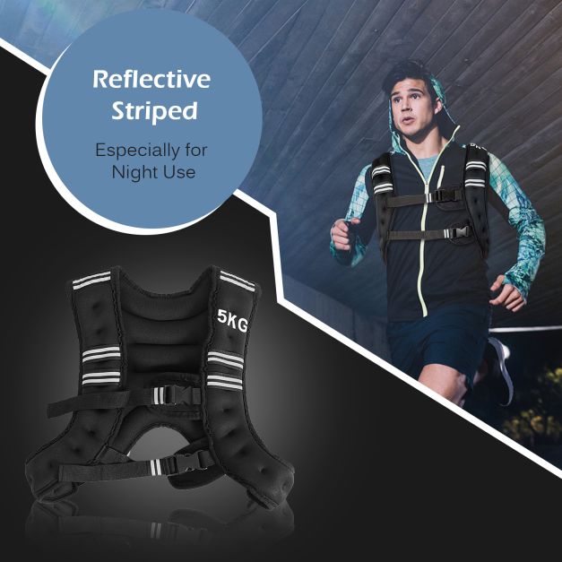 5 kg atstarojoša treniņu veste - Image 7