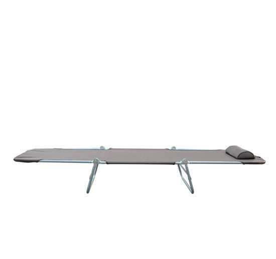 Kokoontaitettava aurinkotuoli, ruskea, 182 x 56 x 28 cm, enintään 120 kg - Image 6