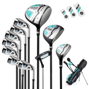 Naisten golfsetti 15 osaa, vihreä