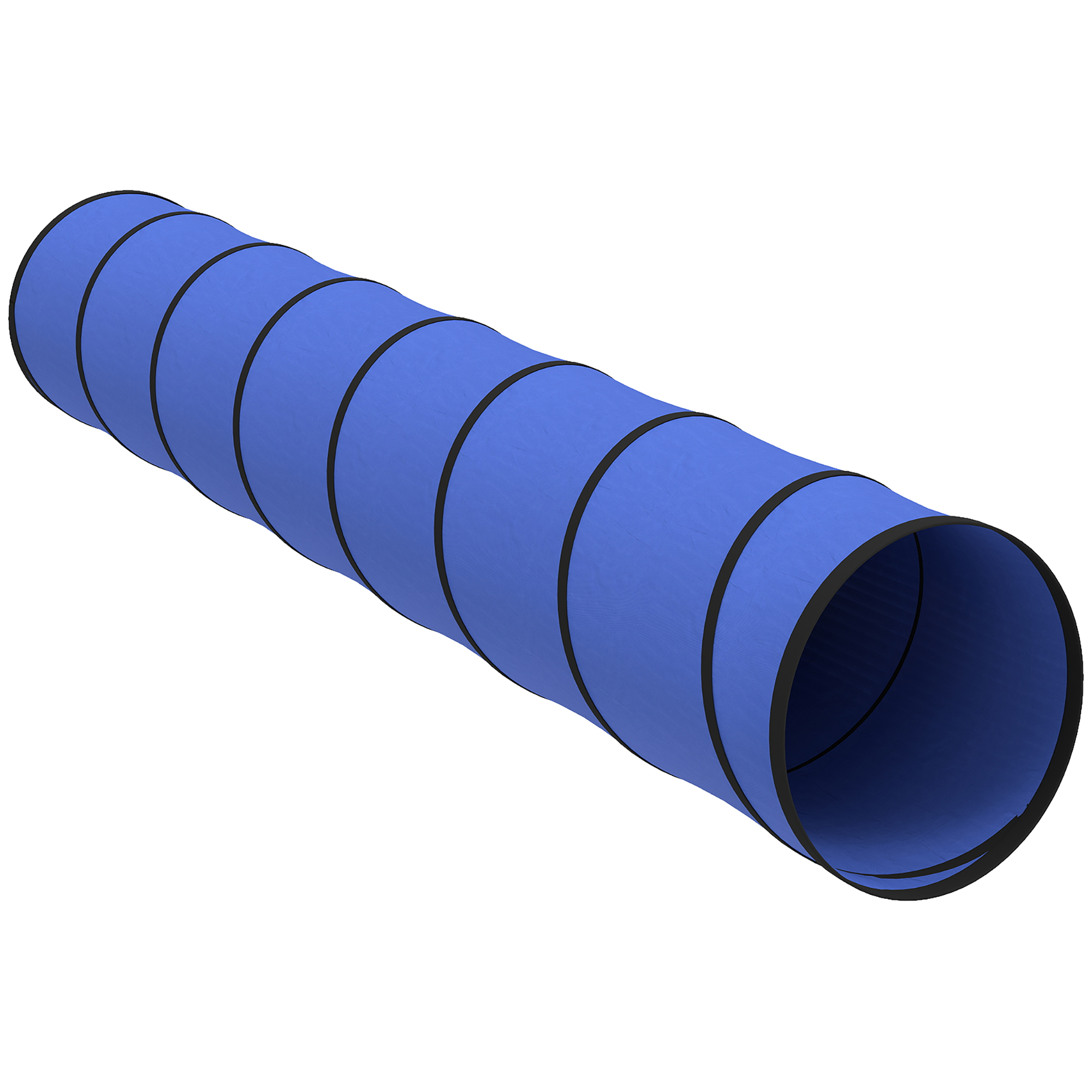 Koera agility tunnel, 300 x 50 x 50 cm, sinine