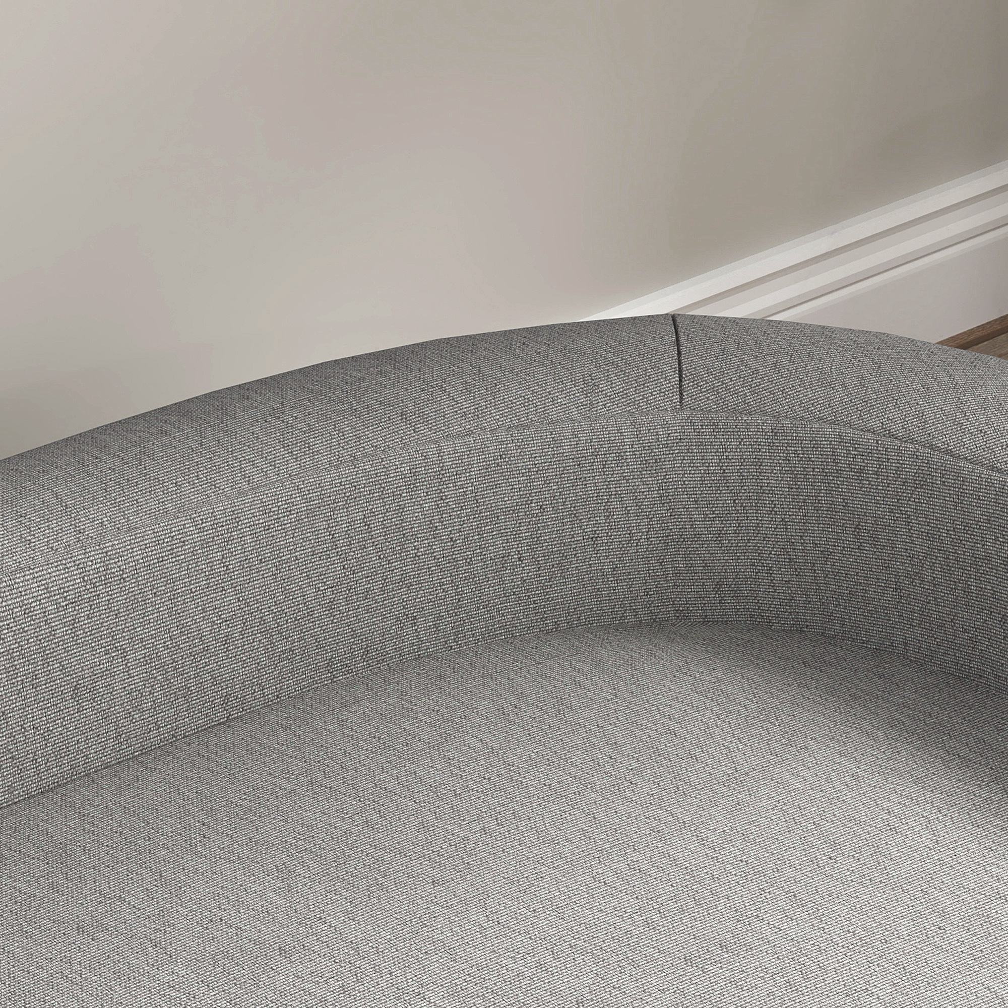 Šuns sofa dideliems šunims iki 30 kg, pilka, 98 x 67 x 25 cm - Image 9