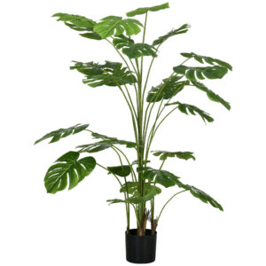 180 cm kunsttaim potiga, monstera deliciosa, roheline