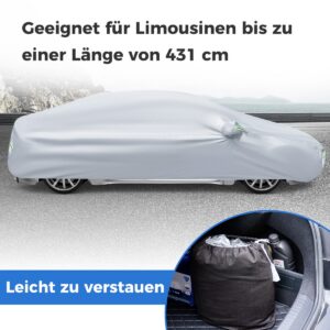 Auto Kate Lukuga ja Taskuga 482x178x119cm Hõbedane