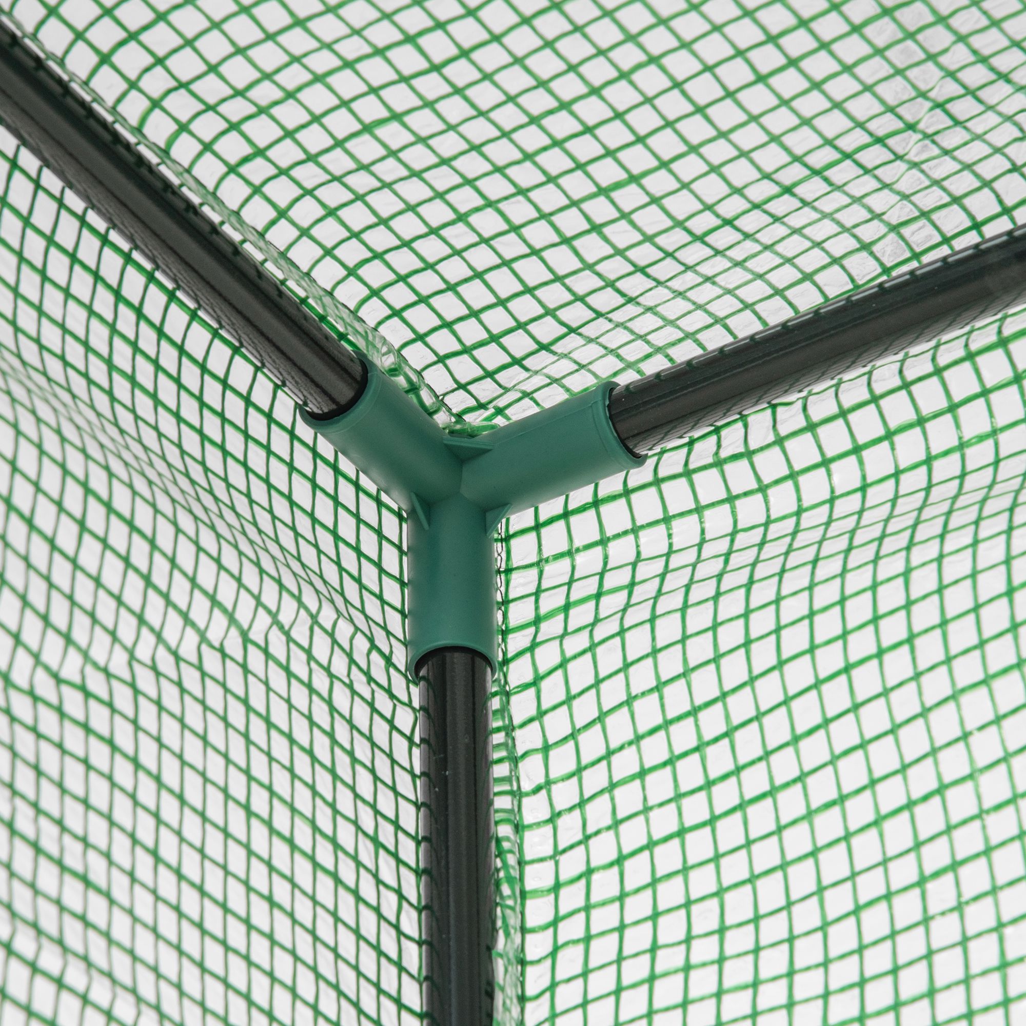 Kalvihuone ovella, tummanvihreä, 100 x 50 x 150 cm - Image 9