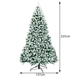 Lumikuusi 225 cm LED-valoilla