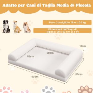 Ortopeediline Koera Pesa 90x69x18 cm, Beež