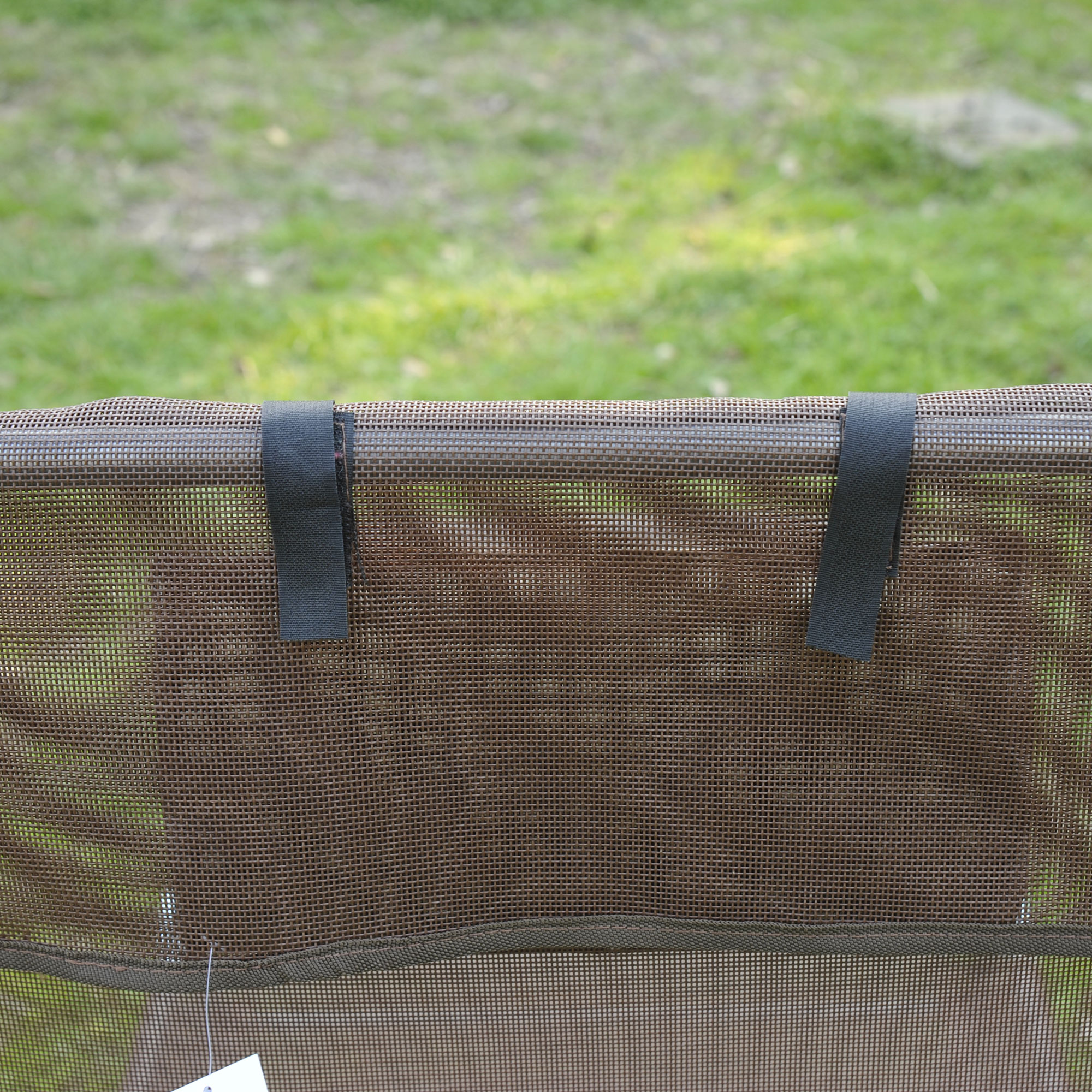 Kokoontaitettava aurinkotuoli, ruskea, 182 x 56 x 28 cm, enintään 120 kg - Image 7