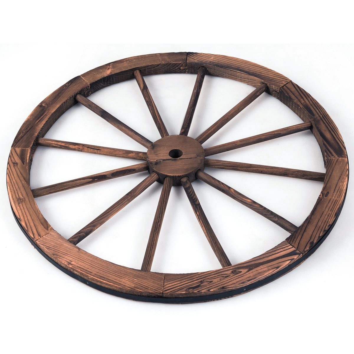 Dekoratiivne vankriratas, pruun, 76 x 76 x 3,5 cm - Image 2