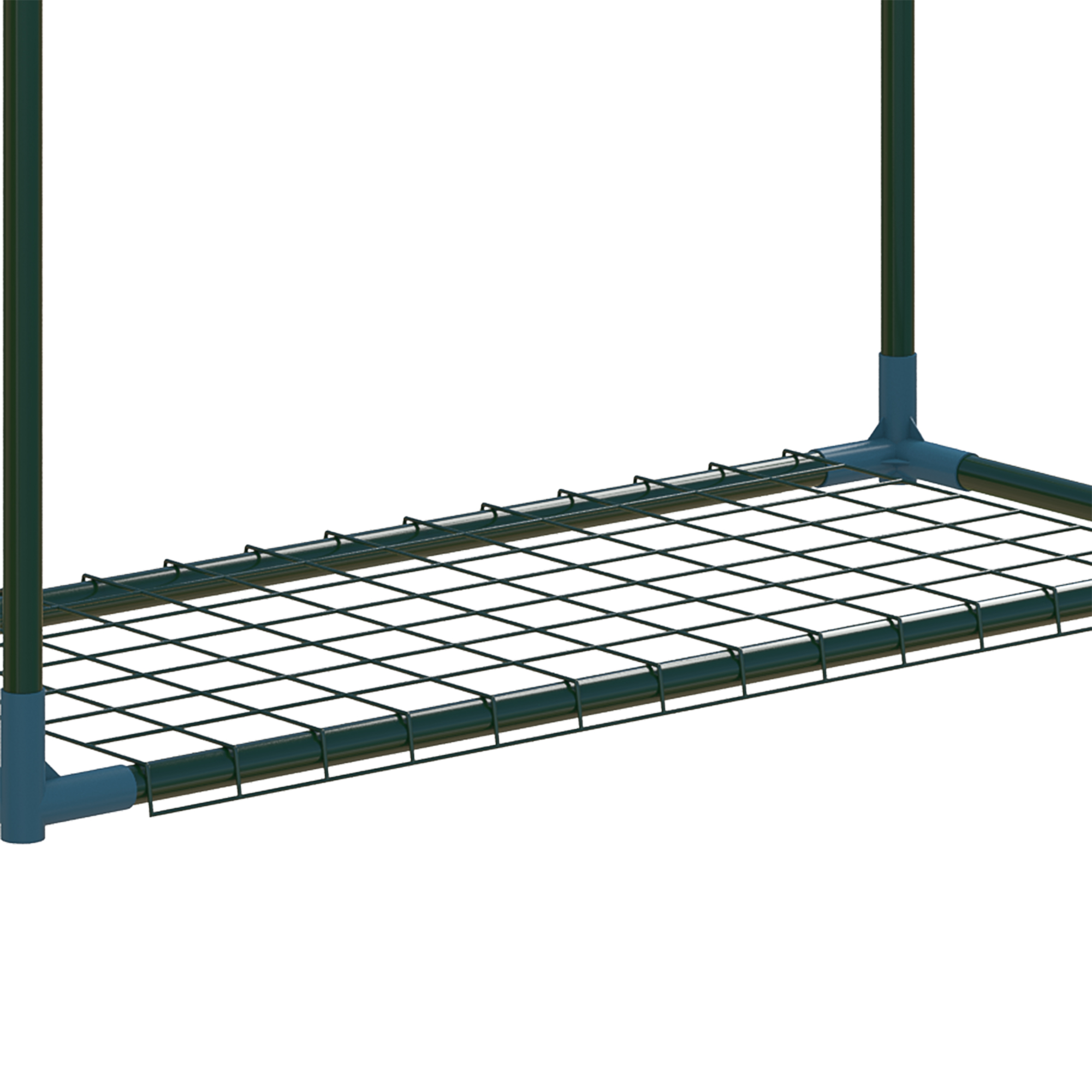 Kasviteline, 2-osainen setti, 4 hyllyä per kappale, vihreä, 70 x 27 x 110 cm - Image 8