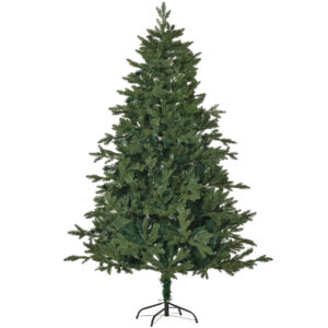 Kunstlik jõulupuu, 180 cm, roheline, PVC/PE, metallist alus