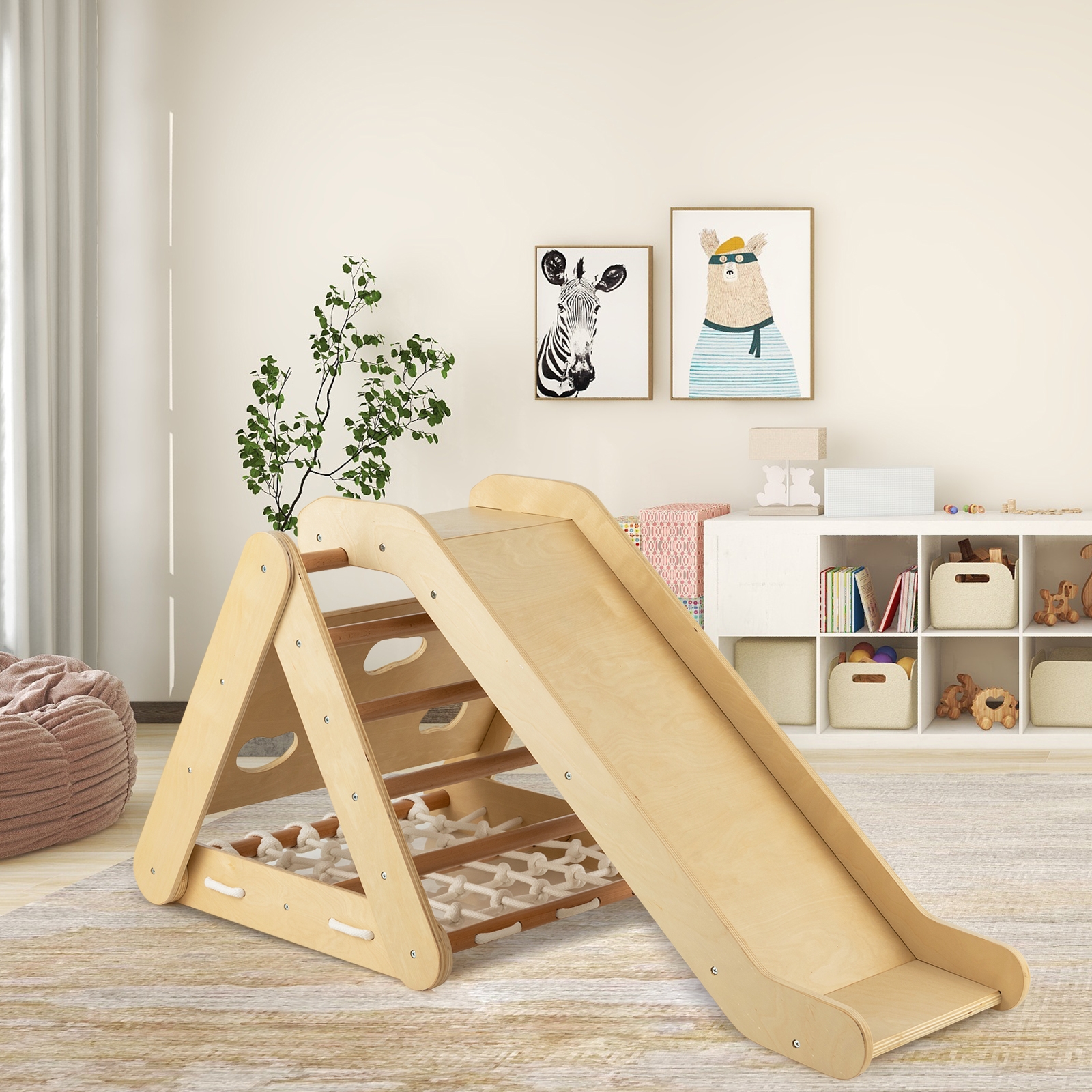 4-in-1 Trikampis Laipiojimo Žaislas Rinkinys - Image 2