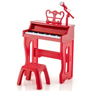 37 klavišų vaikų pianinas su mikrofonu