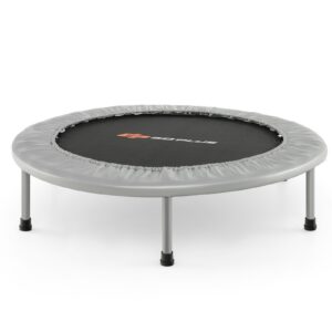 38" Kokoonpantava Mini Trampoliini Harmaa
