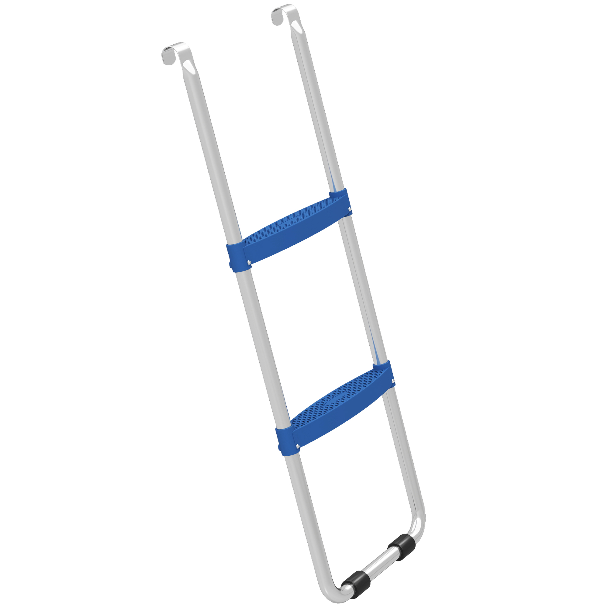 Trampoliini redel, 2 astet, sinine, 97 x 32 x 7 cm, kuni 150 kg