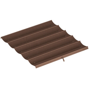 Pergola katusekate, kohvi värvi, 250 x 255 cm, polüester