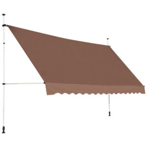 400cm Klambriga Varikatus Pruun