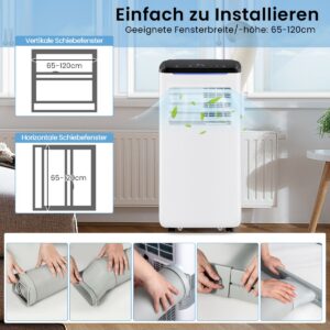9000 BTU 4-ühes kaasaskantav kliimaseade