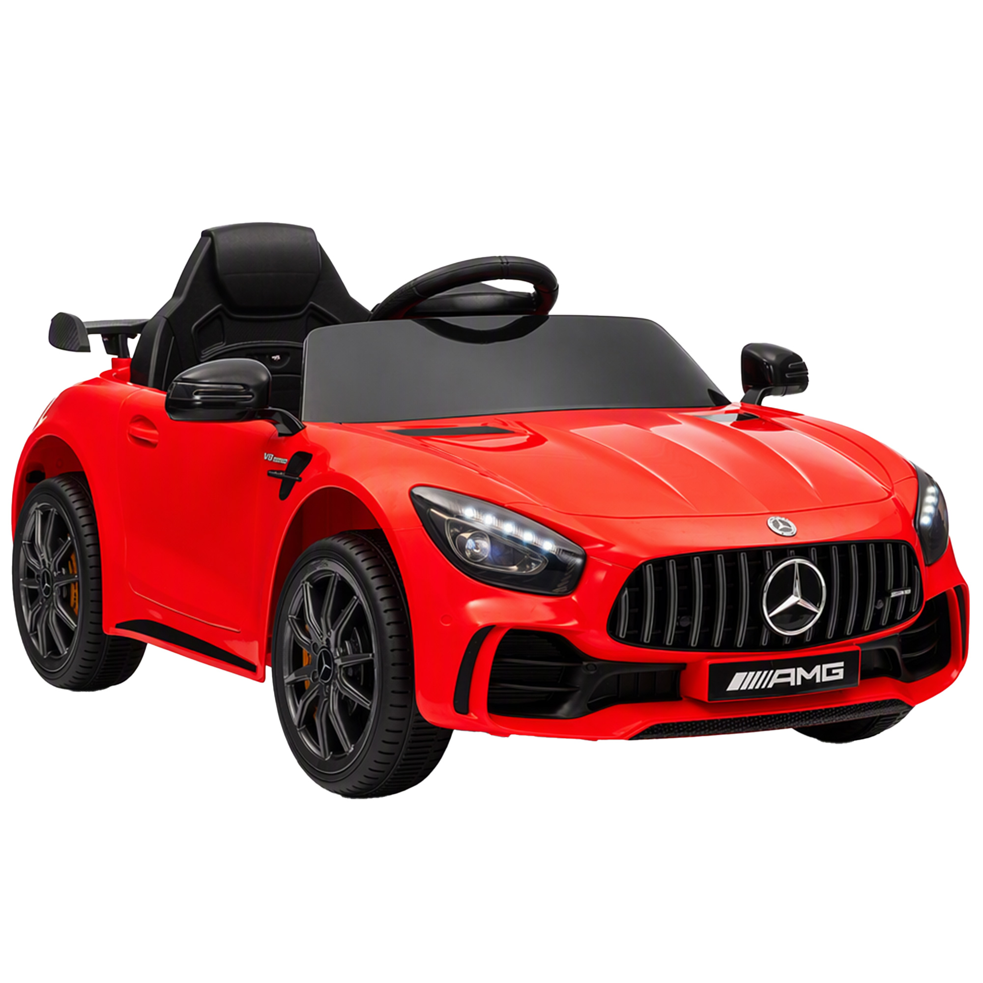 Elektriline lasteauto Mercedes-Benz AMG GTR, punane, 108 x 67 x 46 cm, 12V