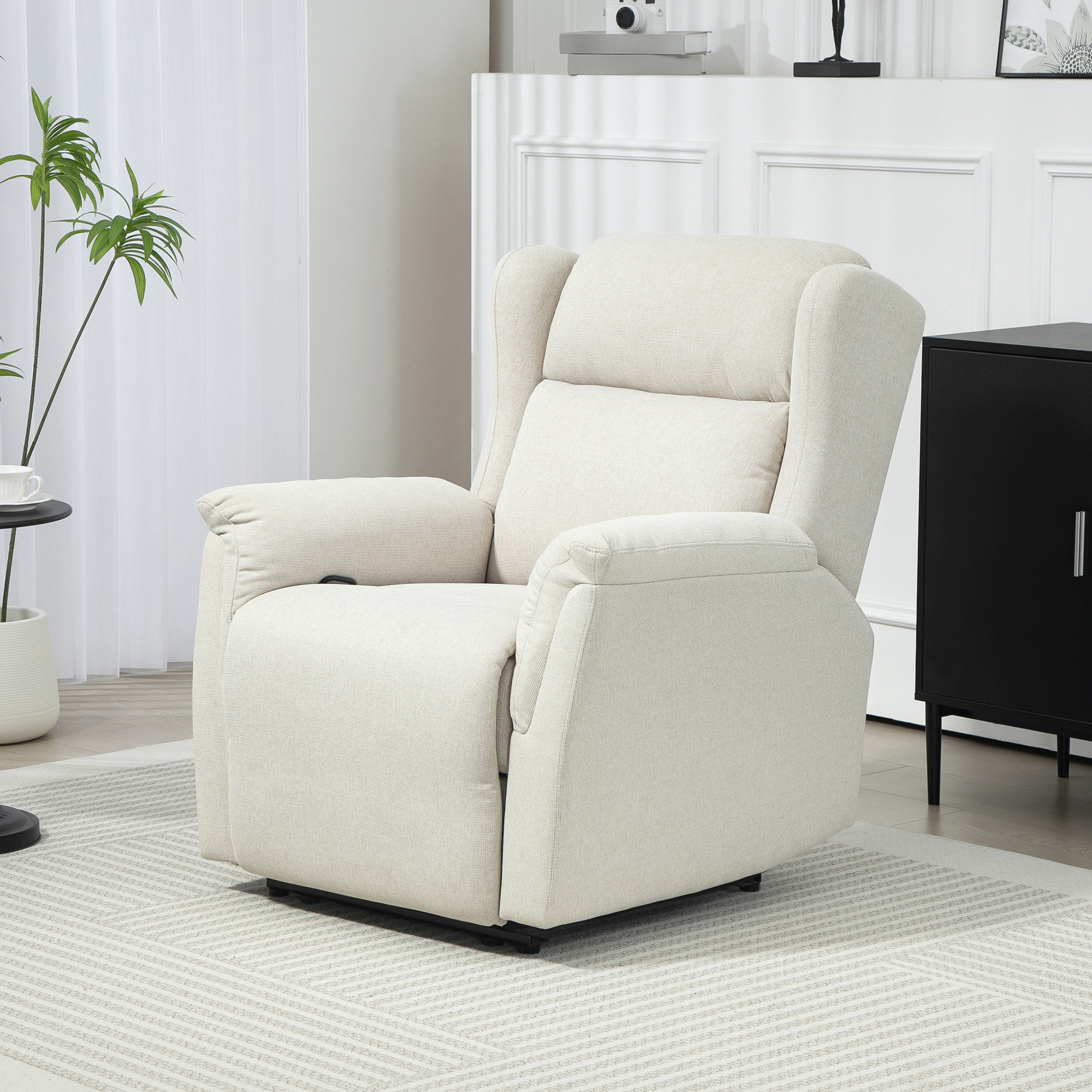 Lamamistool jalatoega, beež, 160°