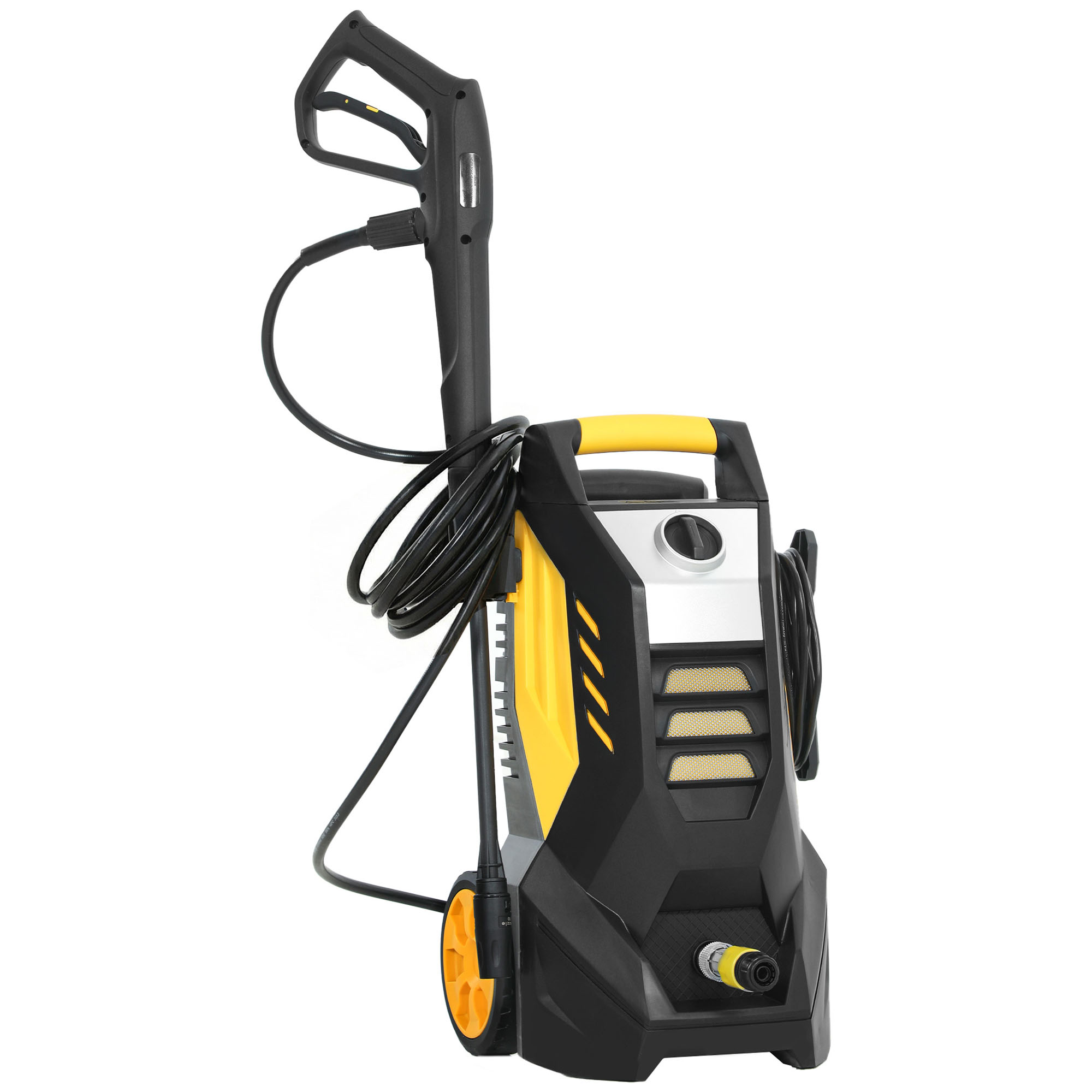 Kõrgsurvepesur alumiinumpumbaga, 135 bar, 1800 W, 540 l/h, 5 m voolik, kollane must