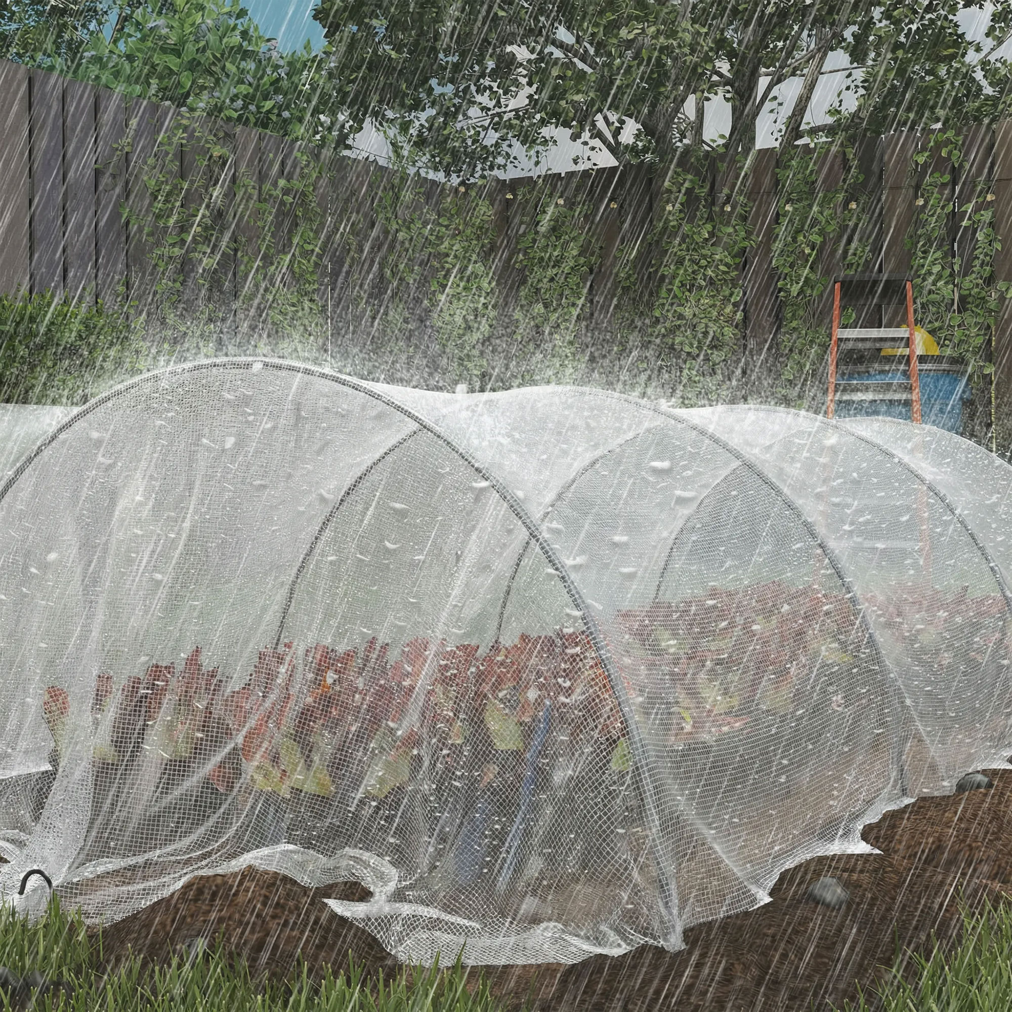 Kattekile, 4 x 6 m, 140 g/m², valge