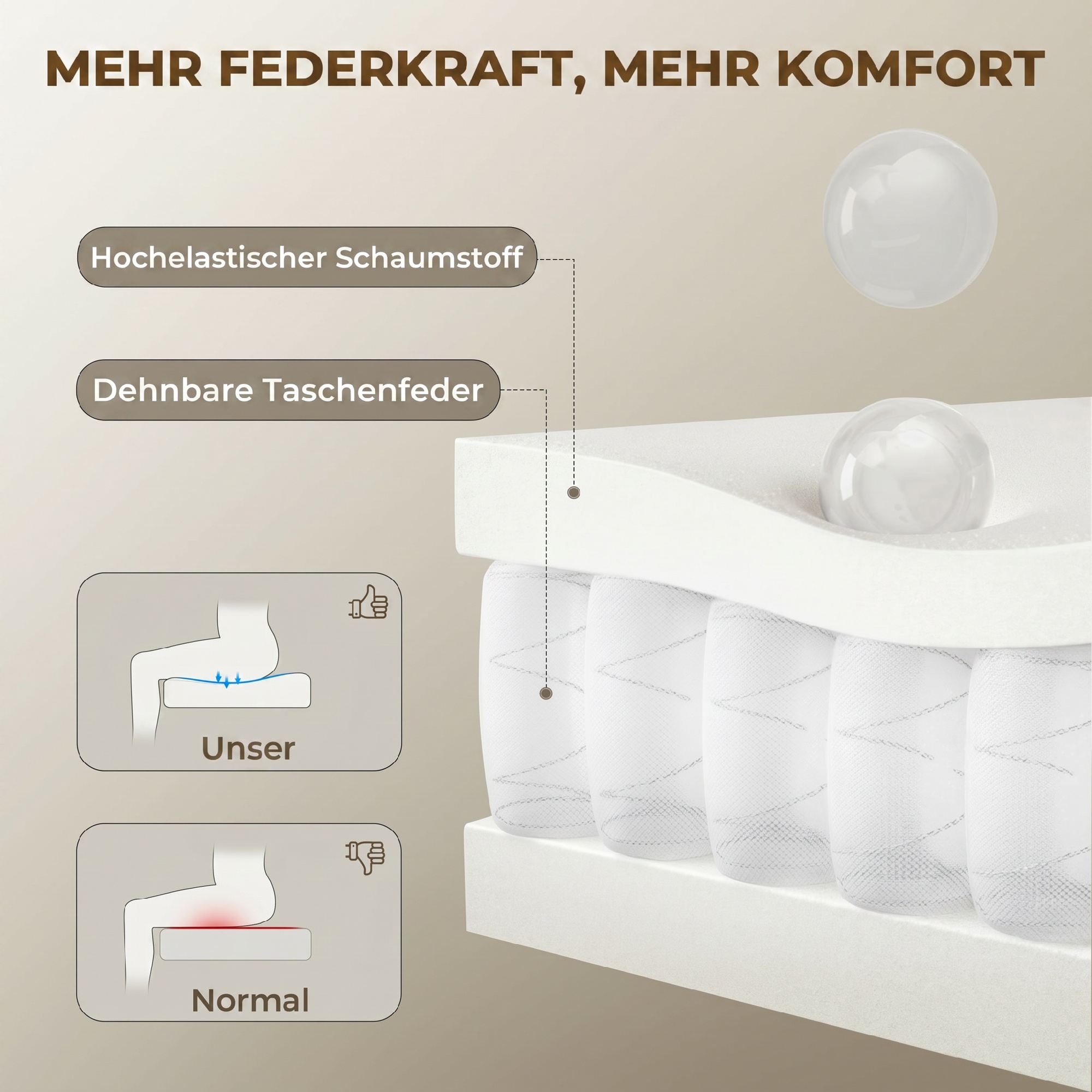 Bürootool reguleeritava peatugi, ergonoomiline, kiikfunktsiooniga, pruun, 115-123 cm