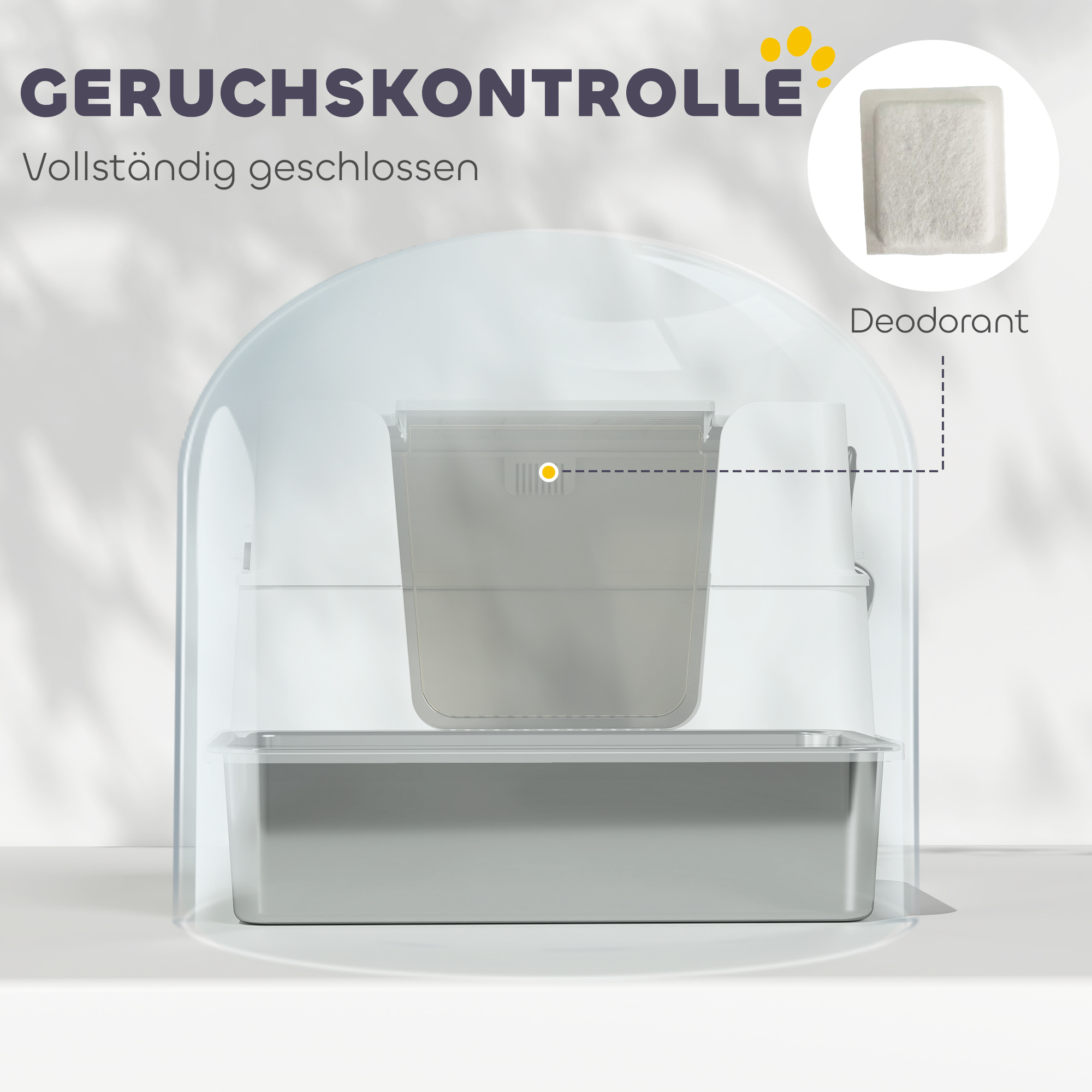 Kassiliivakast roostevabast terasest, XL siseruum, koos kühvliga, helehall