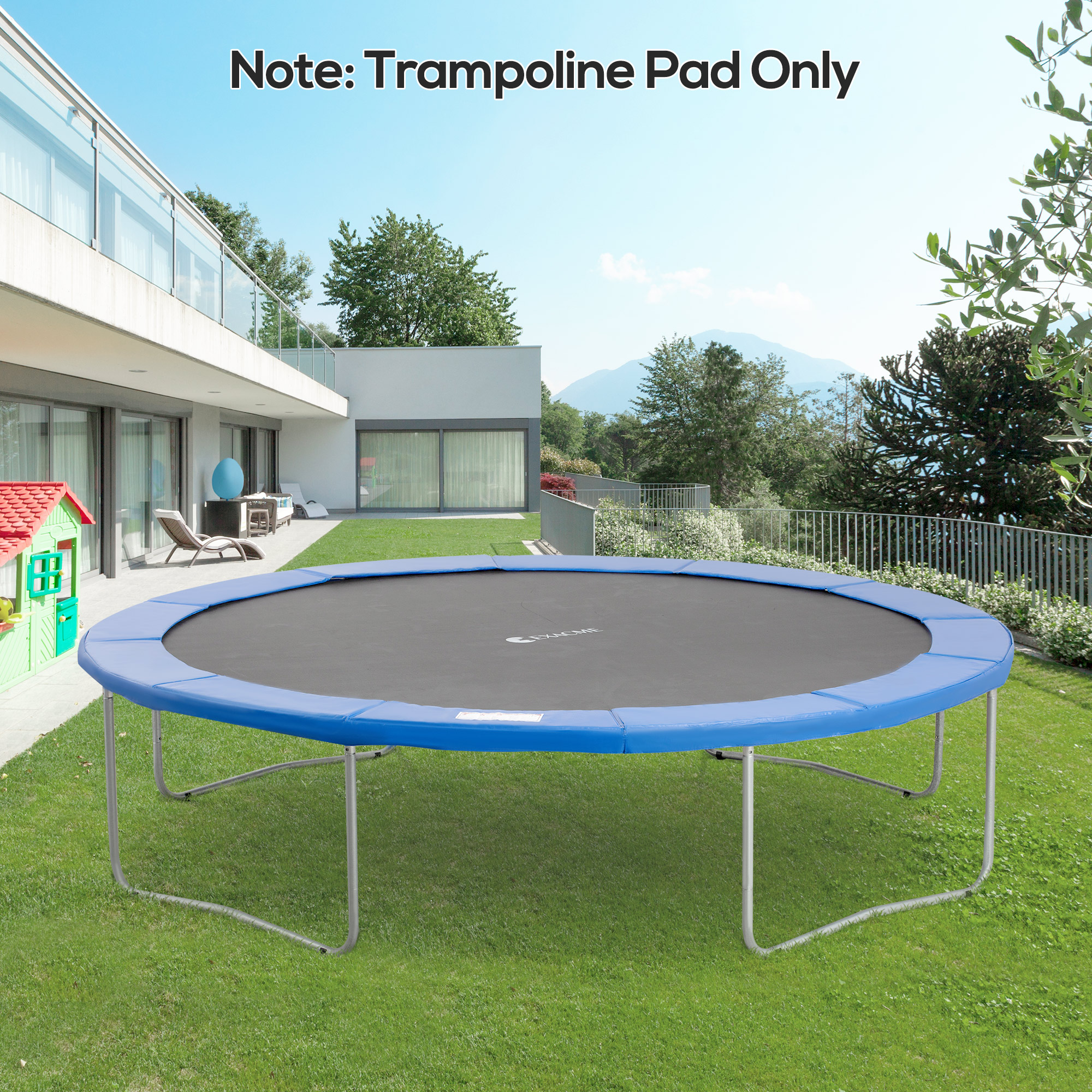Trampoliini servakate, sinine, Ø 366 cm, 15 mm