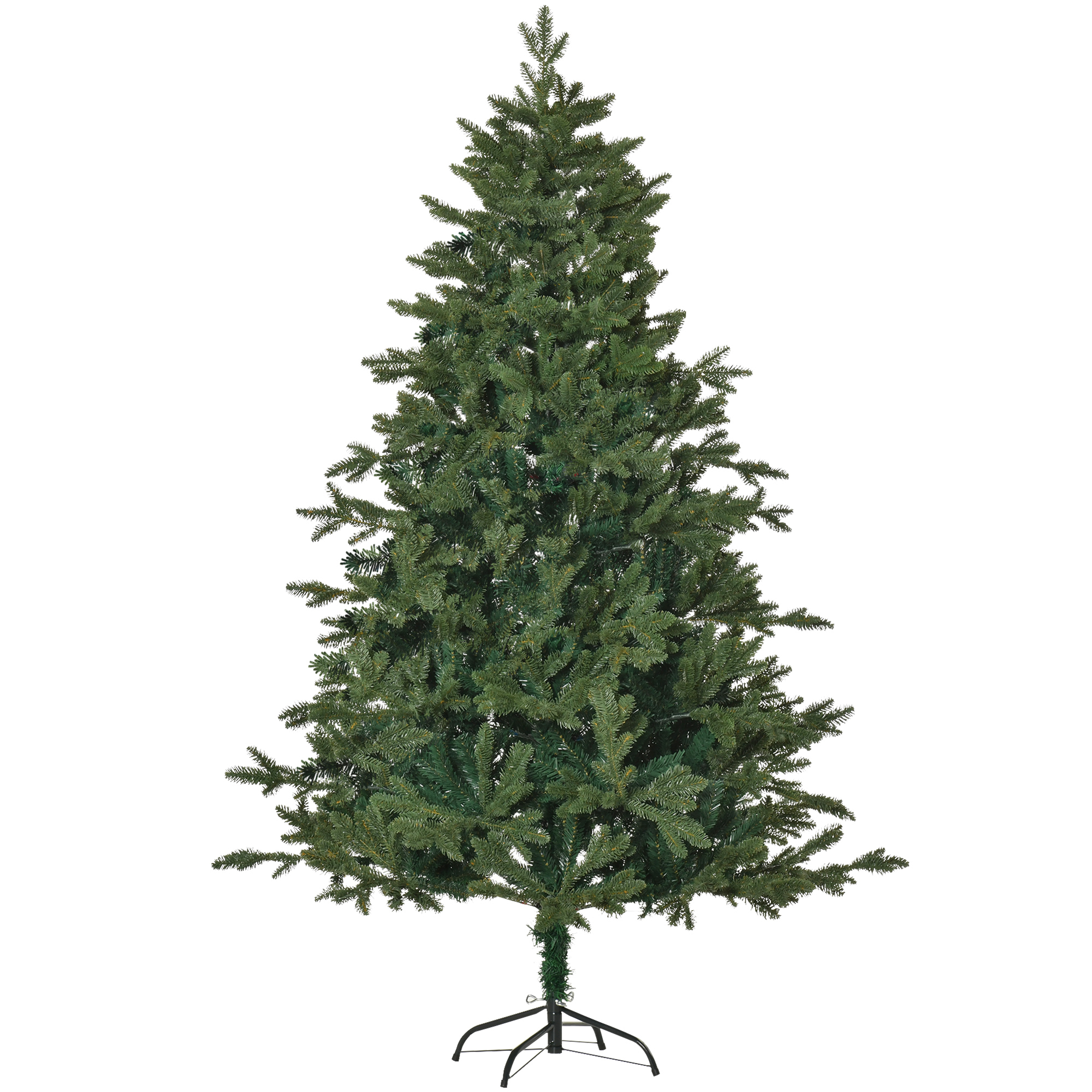 Kunstlik jõulupuu, 180 cm, roheline, PVC/PE, metallist alus