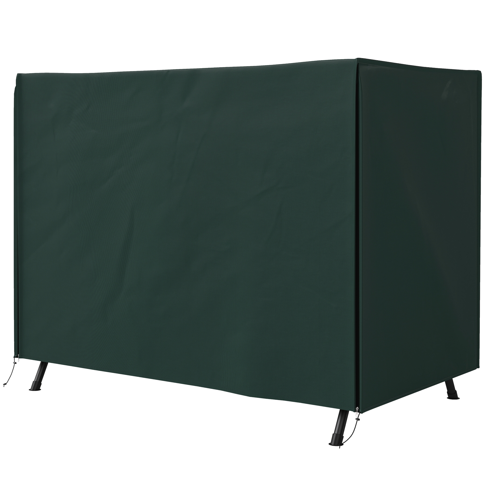 Hollywoodi kiige kate 3-kohaline, tumeroheline, 205 x 124 x 164 cm