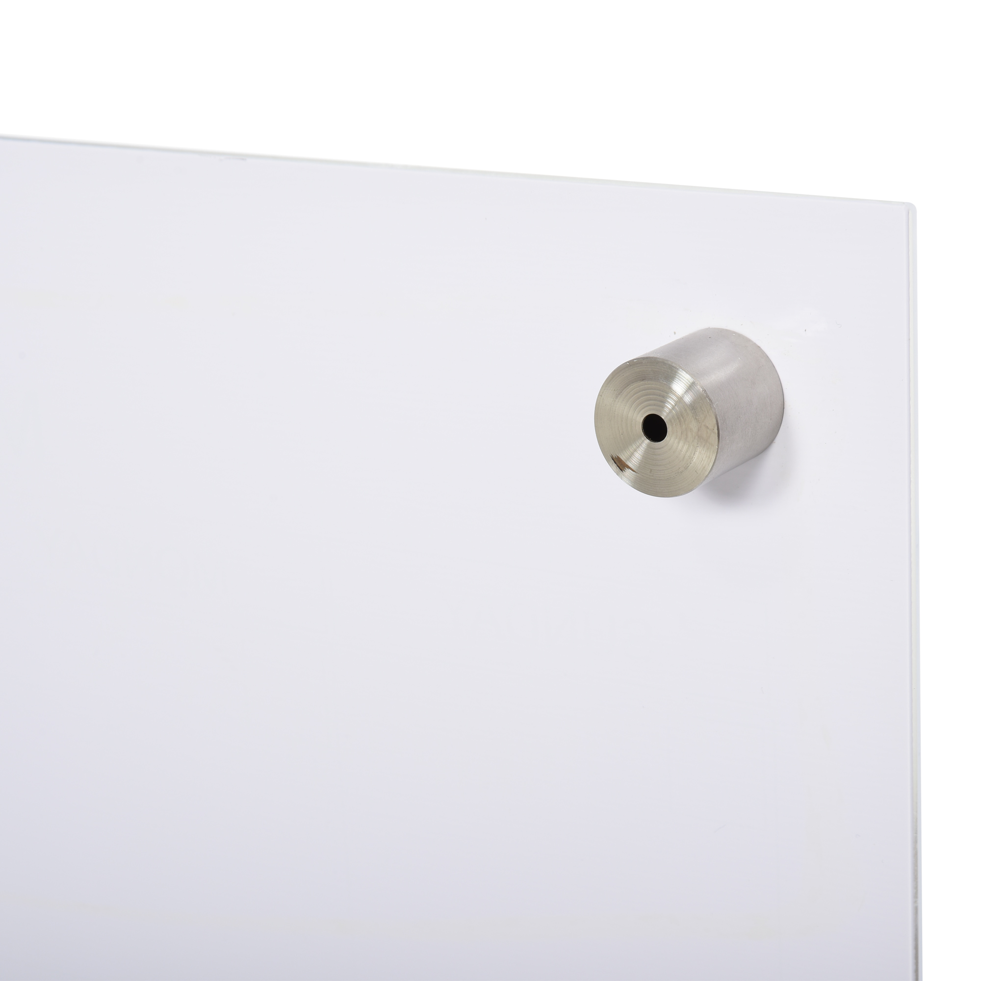 Stiklist kalendritahvel, valge, 90 x 60 cm, 6-osaline komplekt