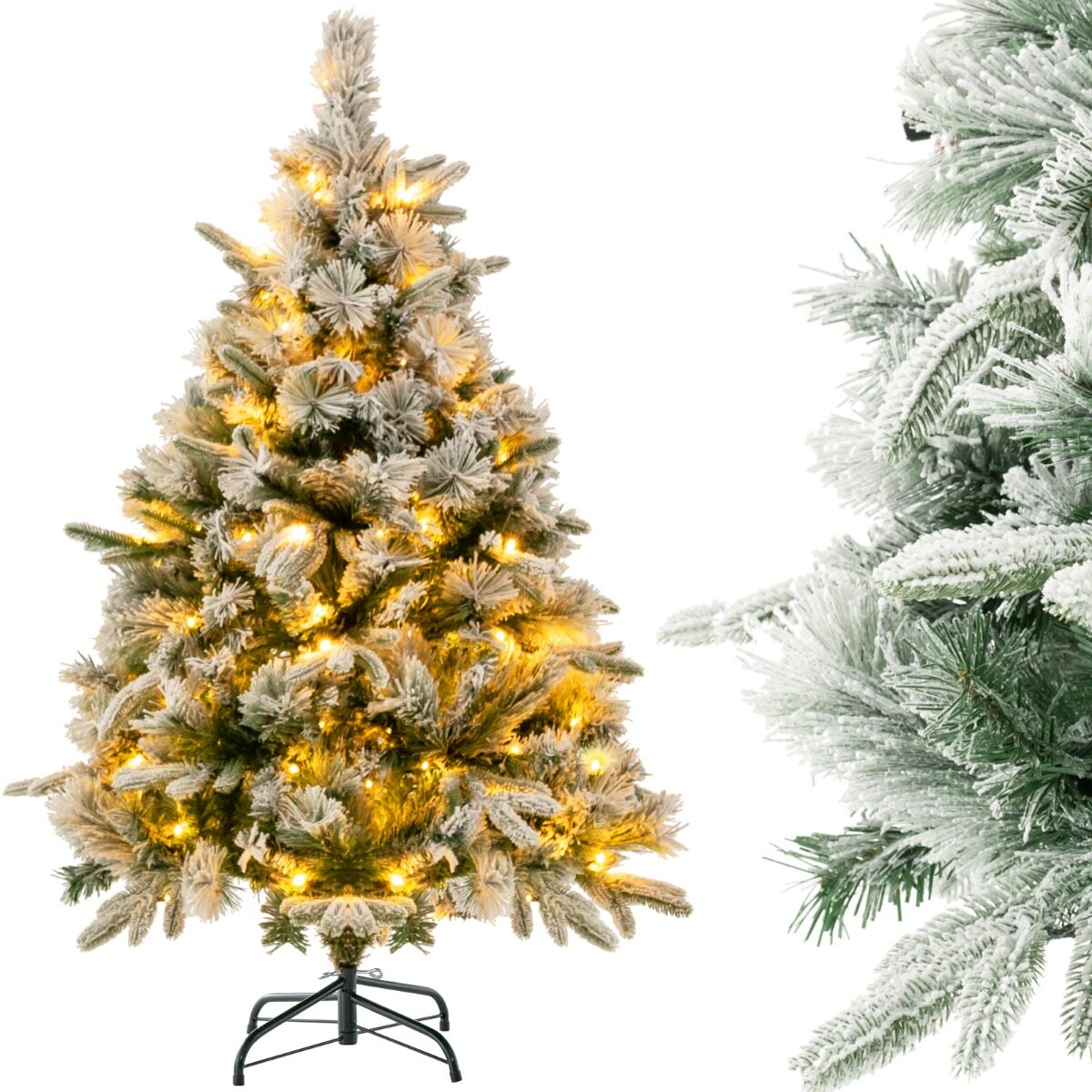 136cm Kunstkuusk Lumega & 150 LED-valgust