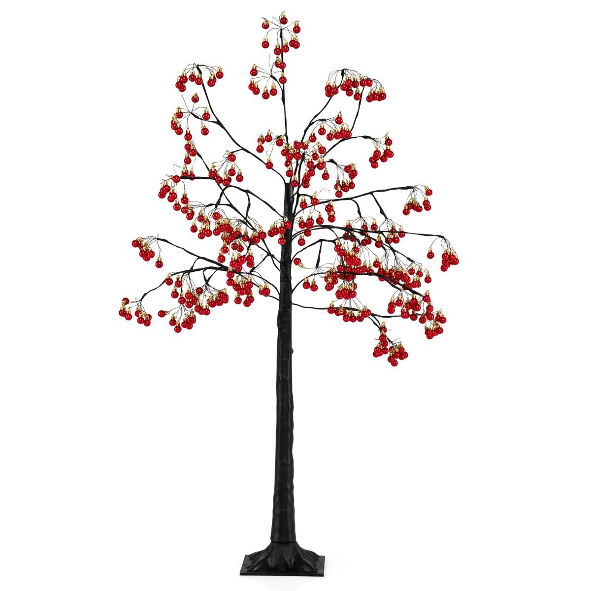 150cm punaste pallidega valgusega kuusk