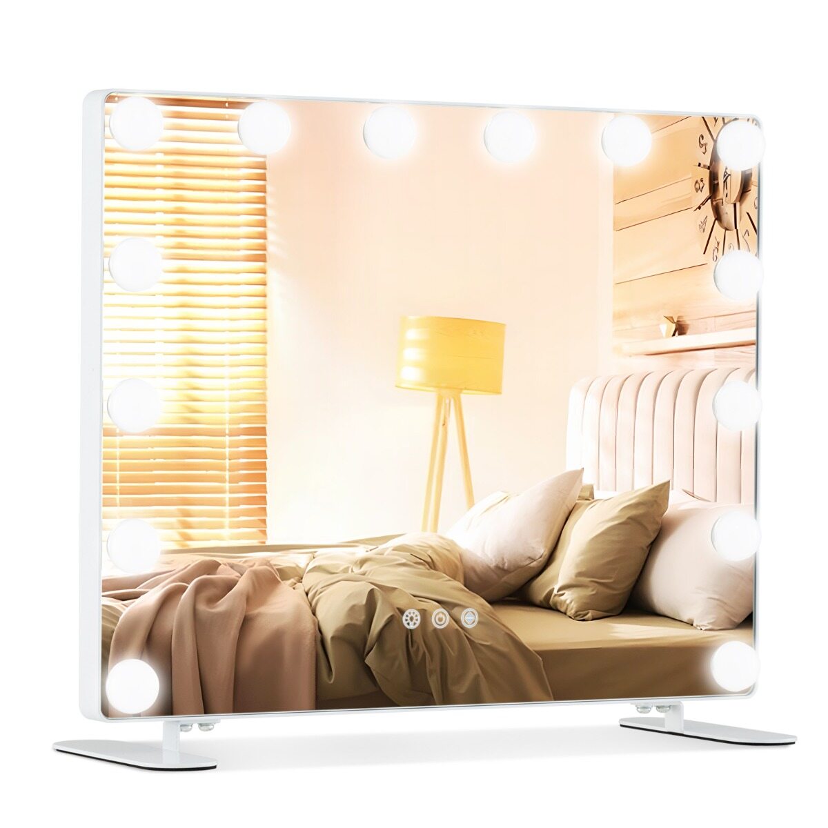Hollywoodi meigipeegel LED-valgustusega