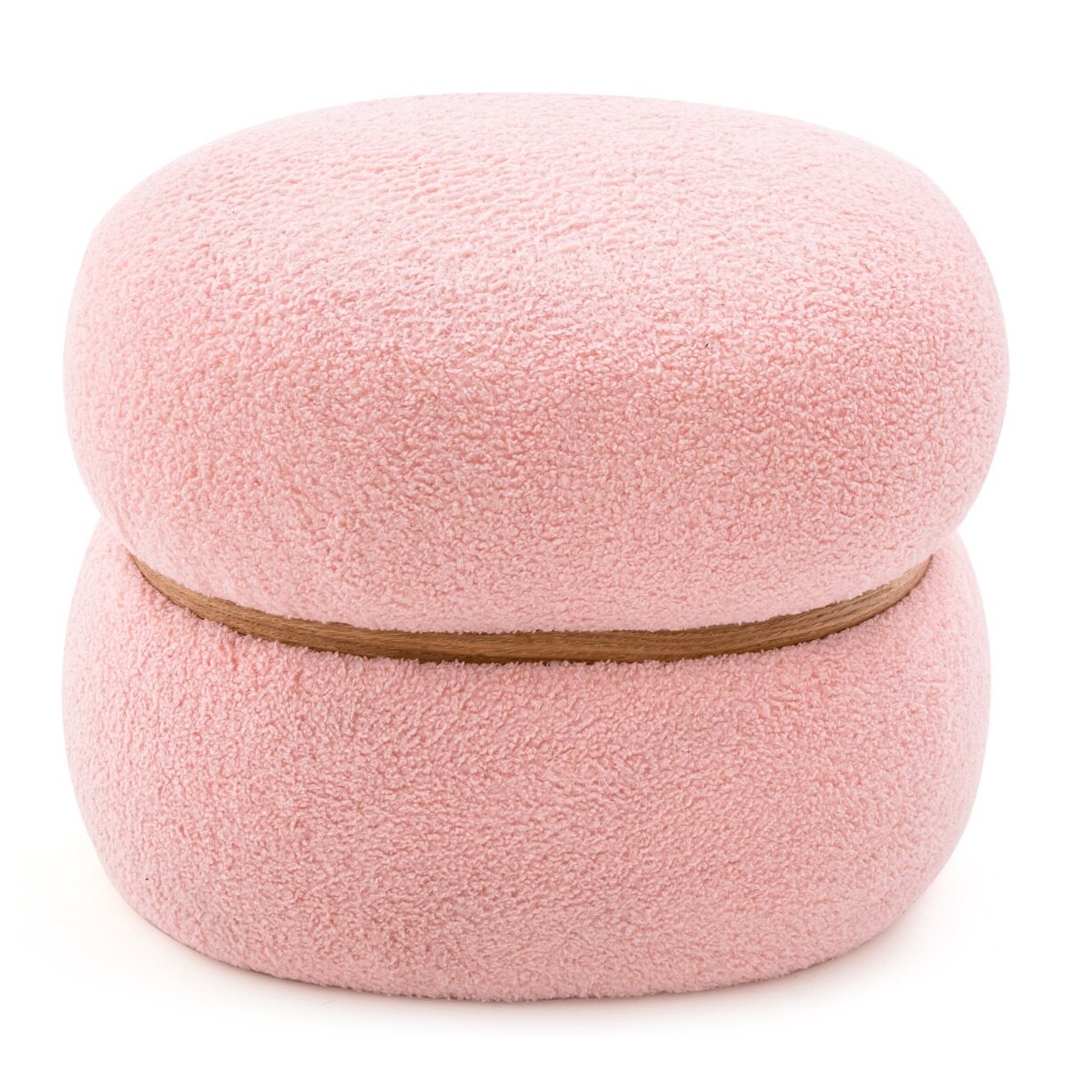 Roosa Sherpa Riidepink Libisemiskindlate Jalatoedega