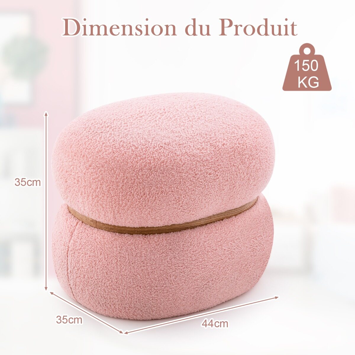 Roosa Sherpa Riidepink Libisemiskindlate Jalatoedega