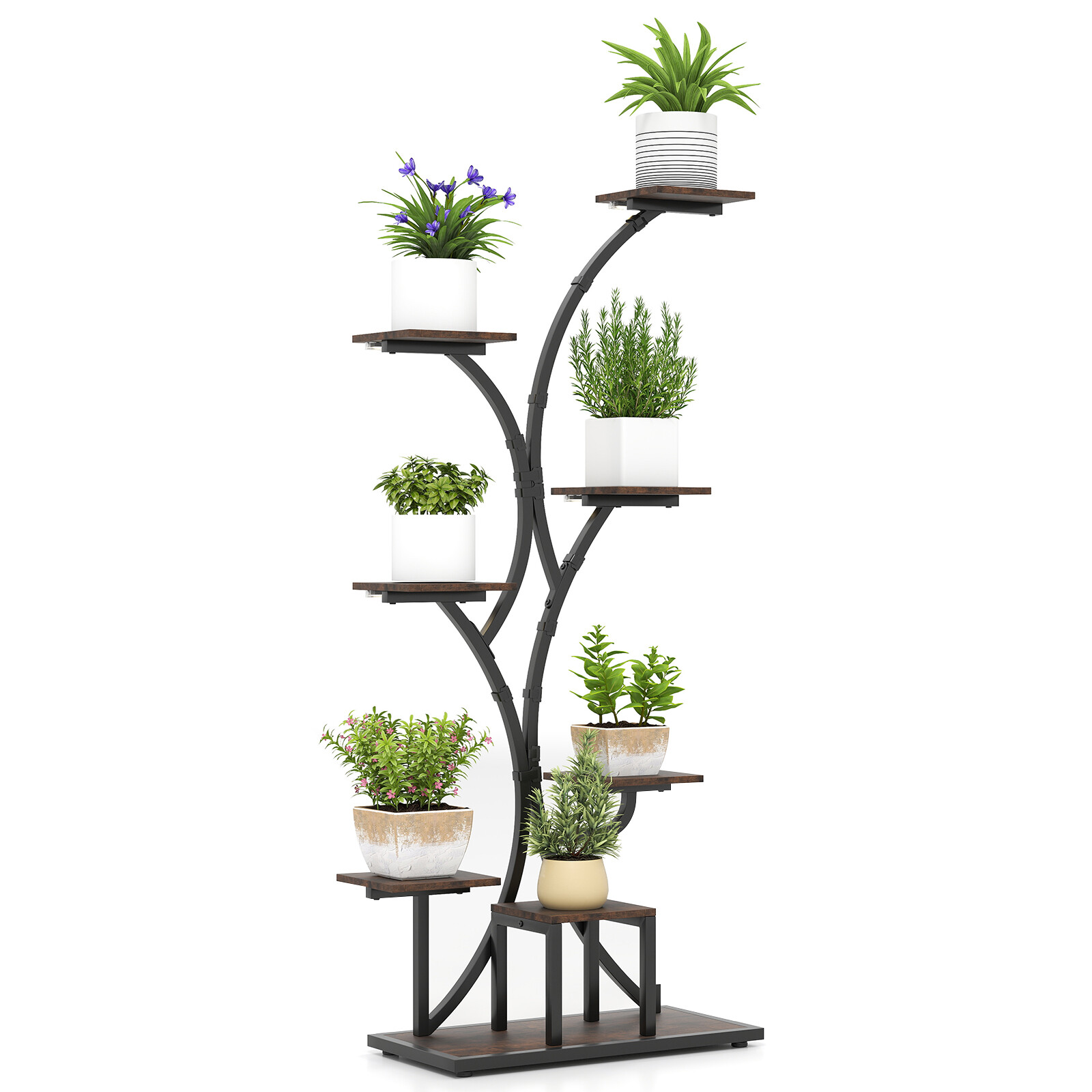 Taimeteline LED-valgustusega 8-korruseline