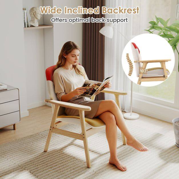 Moodsas stiilis polsterdatud tugitool