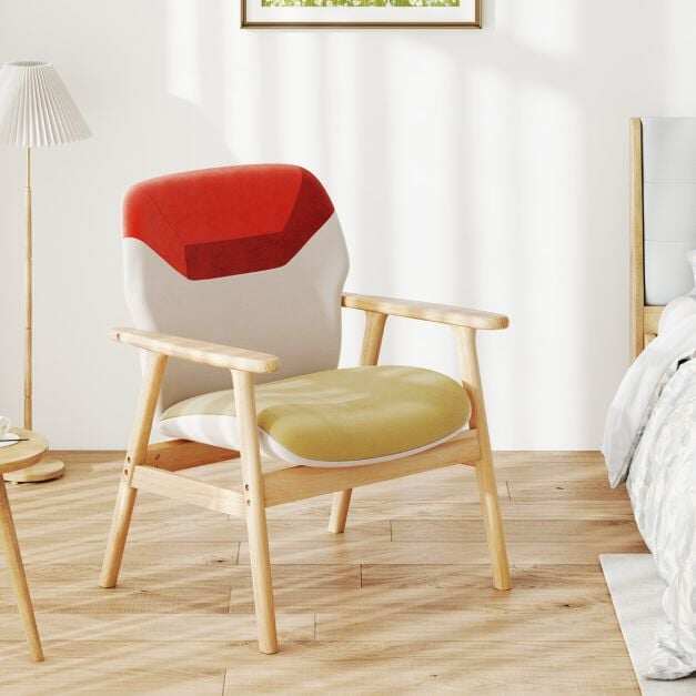 Moodsas stiilis polsterdatud tugitool