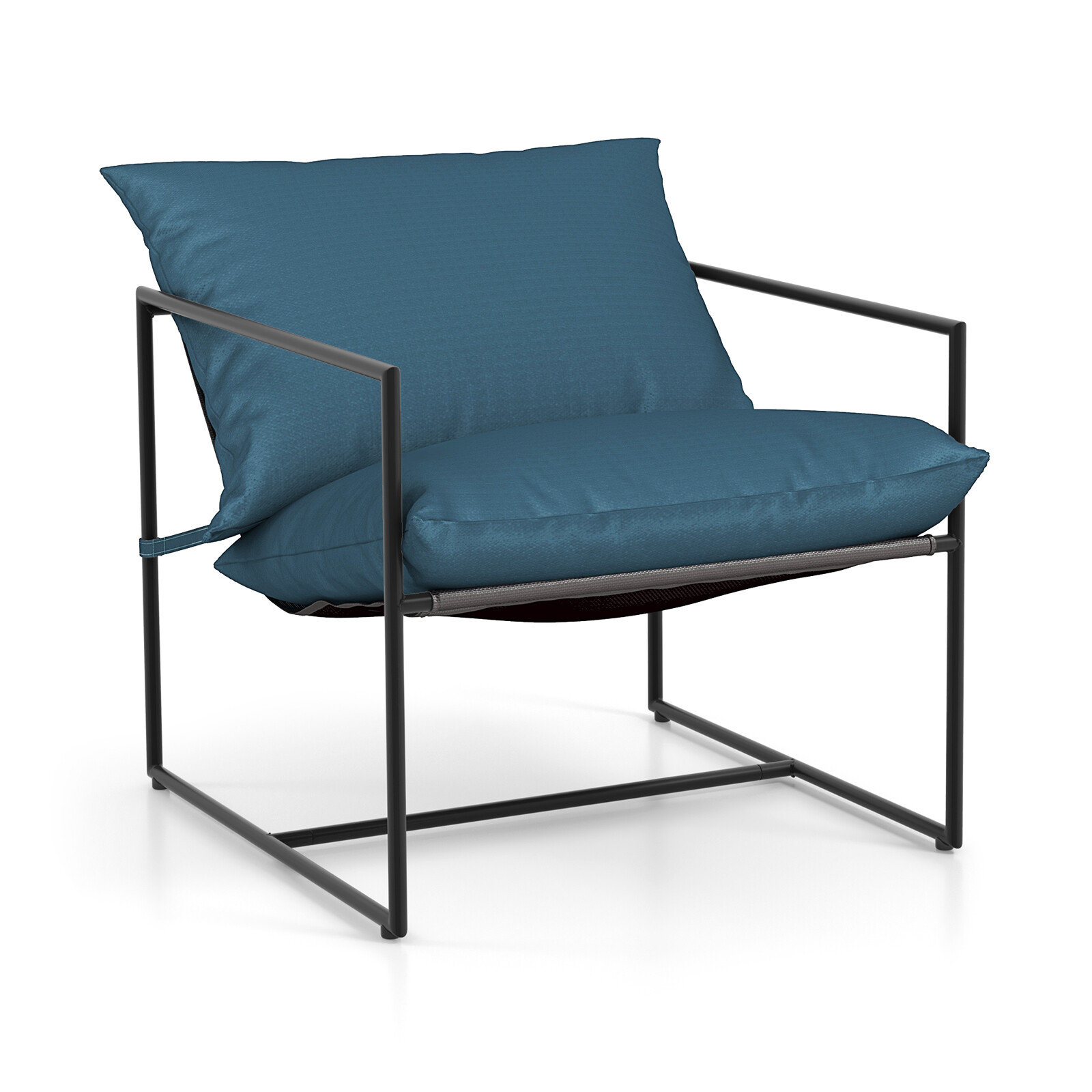 2-osaline Sling-tugitool ilmastikukindla kangaga – Tumesinine