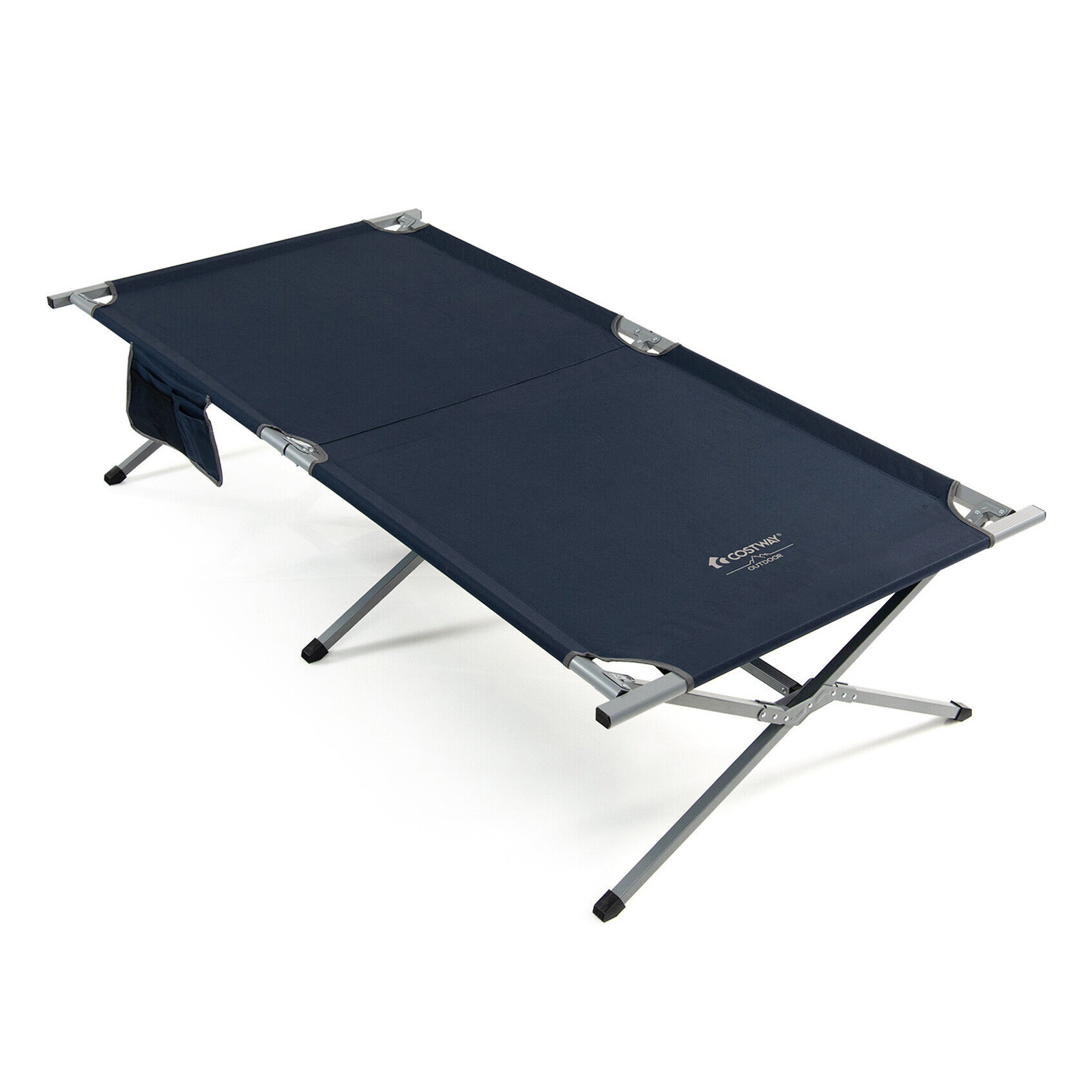 Kokkupandav matkavoodi 215 × 106 × 50 cm sinine kaasaskantav