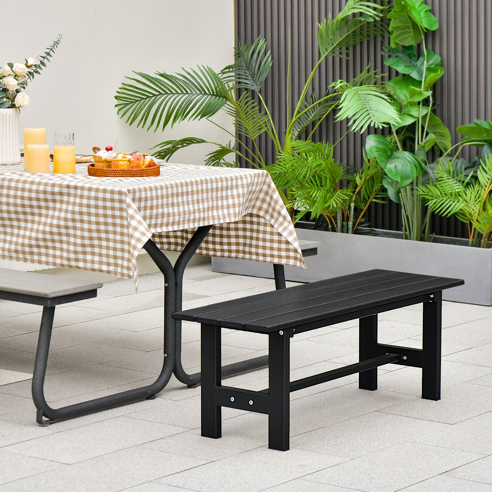 Aiatool must HDPE istmega, 120 × 35 × 40 cm