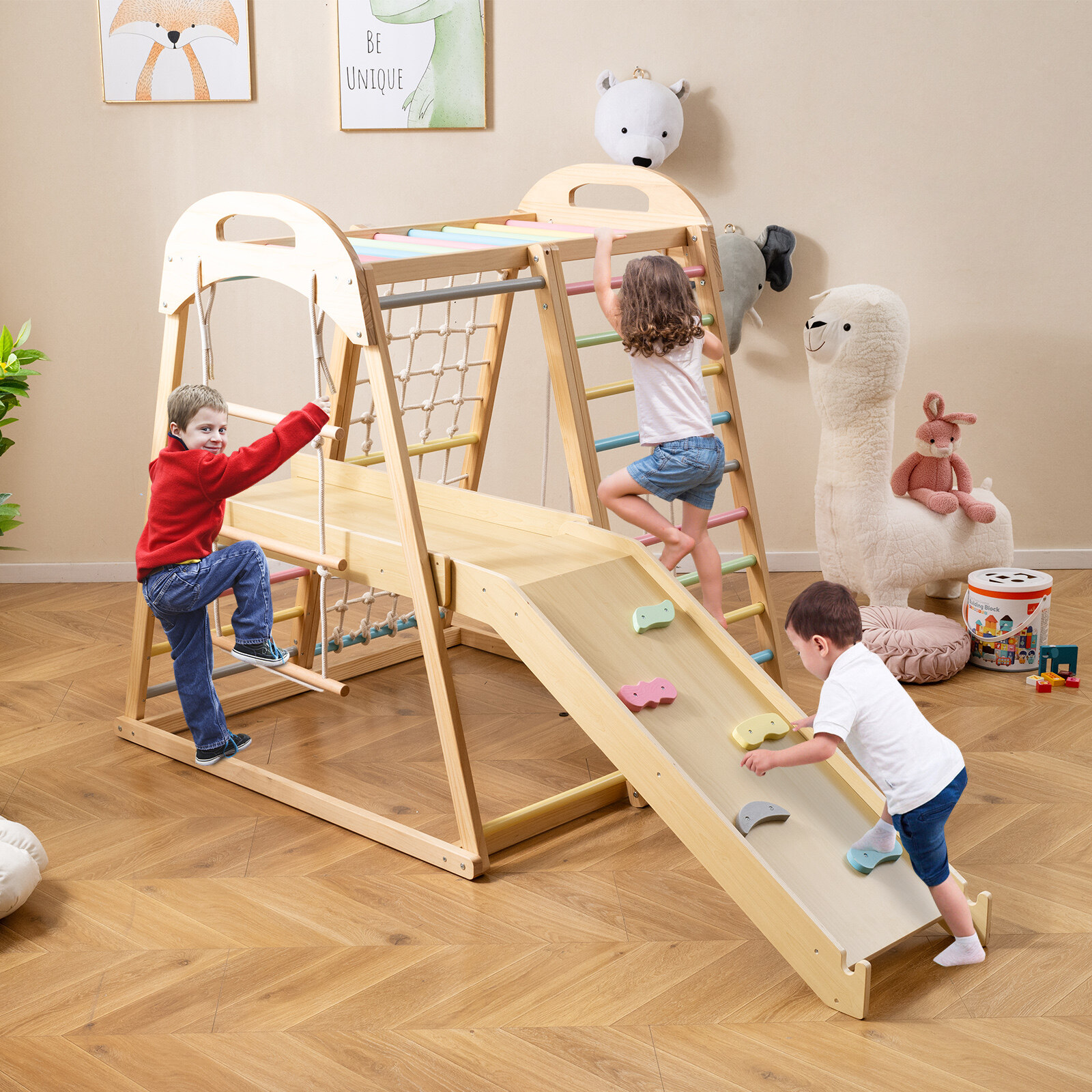 8-ühes Montessori ronimiskomplekt