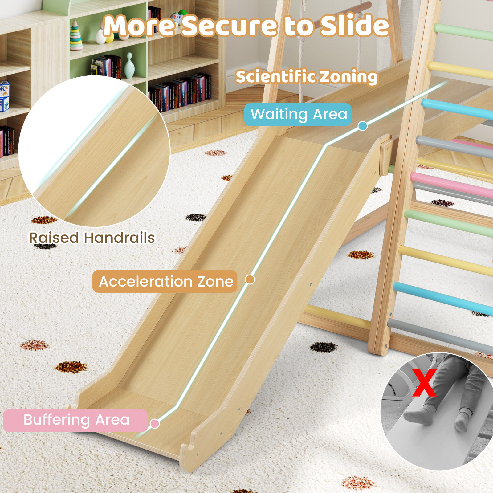 8-ühes Montessori ronimiskomplekt